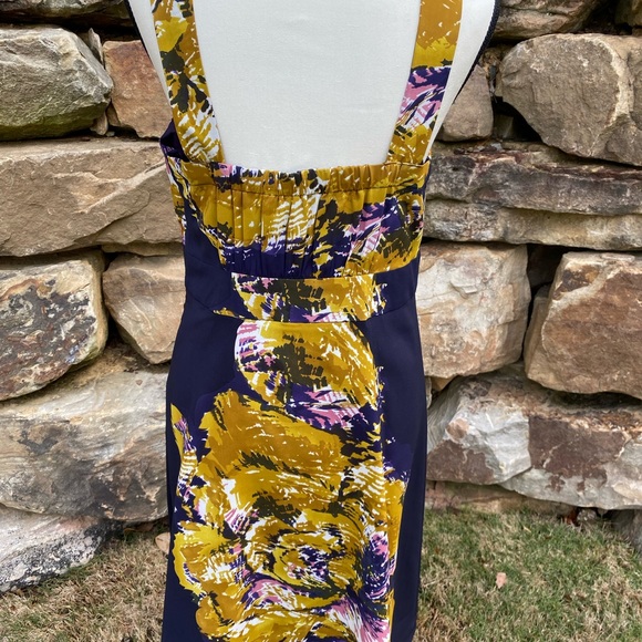 NWT Purple/Gold/Pink Halter Dress. Originally 98. Size 10 - Picture 3 of 7